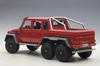 AUTOart 1/18 Scale Mercedes-Benz G63 AMG 6X6 (Red)