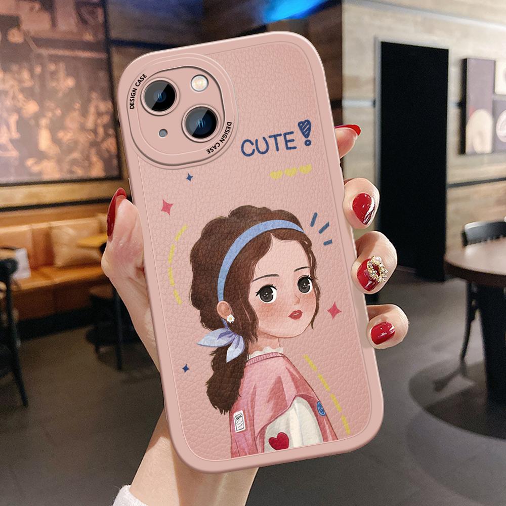 Beliebte PU-Leder-Handyhülle für iPhone Samsung Galaxy Xiaomi Redmi VIVO OPPO HUAWEI Honor Infinix Soft Back Cover Coque