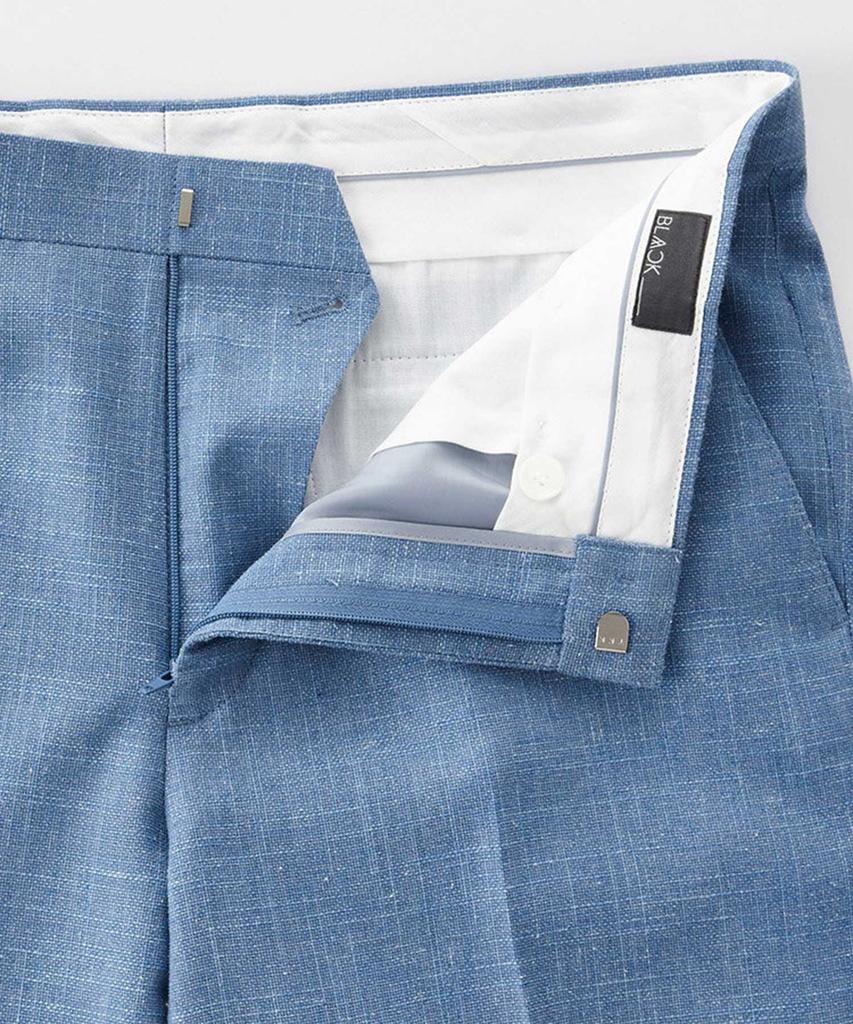 STCO Italy Marlane Linen Blend Suit Pants_Blue (Classic Fit)_Sslvb94Csl