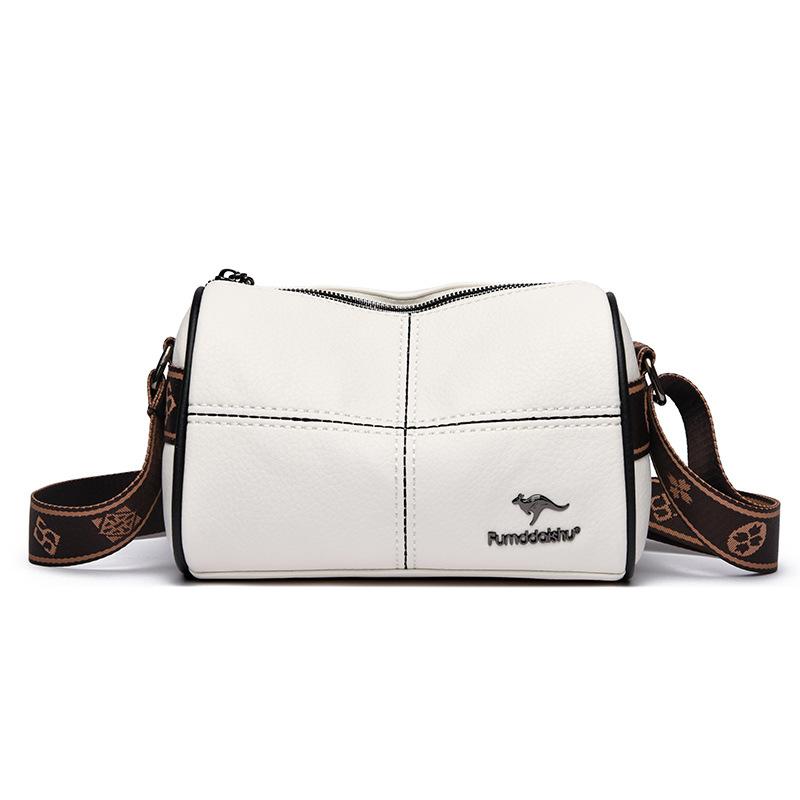 

Женская сумка новая сумка-подушка сумка большой вместимости сумка через плечо сумка-мессенджер мягкая кожа Width 23 Height 15 Thickness 11 Weight 0.27KG белый