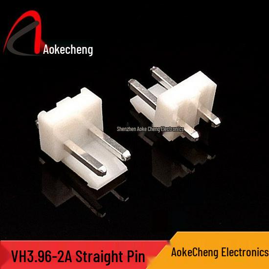 VH3.96-2A VH-2P Straight Pin Header Connector, 2P, Eco-friendly