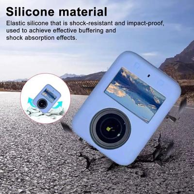 Siliconen Beschermhoes voor DJI Osmo 360 Waterdichte Schokbestendige Actiecamera Beschermhoes Sleeve Shell Sportcamera Accessoires