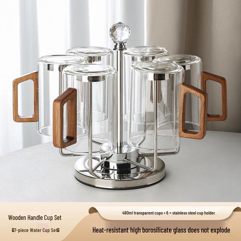 ZISIZ Premium Glass Tea Set