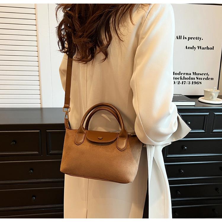 Small Fashion Bag for Women Crossbody Bag New Dumpling Bag Retro Brand Design Shoulder Messenger Bag Trendy Fashion Handbag