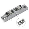 1pc Sliding Doors And Window Rollers Double Slot Flat Wheel Pulley Sliding Door Zinc Alloy Anti Rust Sliding Window Roller