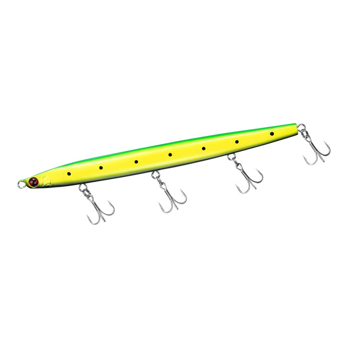 Daiwa Morethan Switch Hitter Slim DH120S Воблер Диаграмма (Лаймовая сардина)
