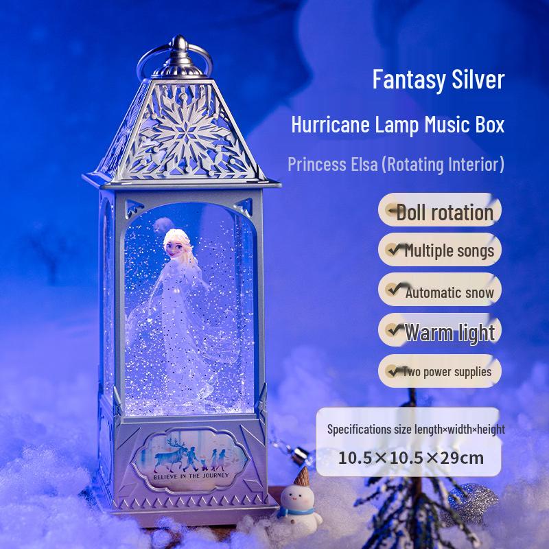 Rotating Crystal Ball Music Box - Ballet Princess Gift for Little Girls' Birthdays