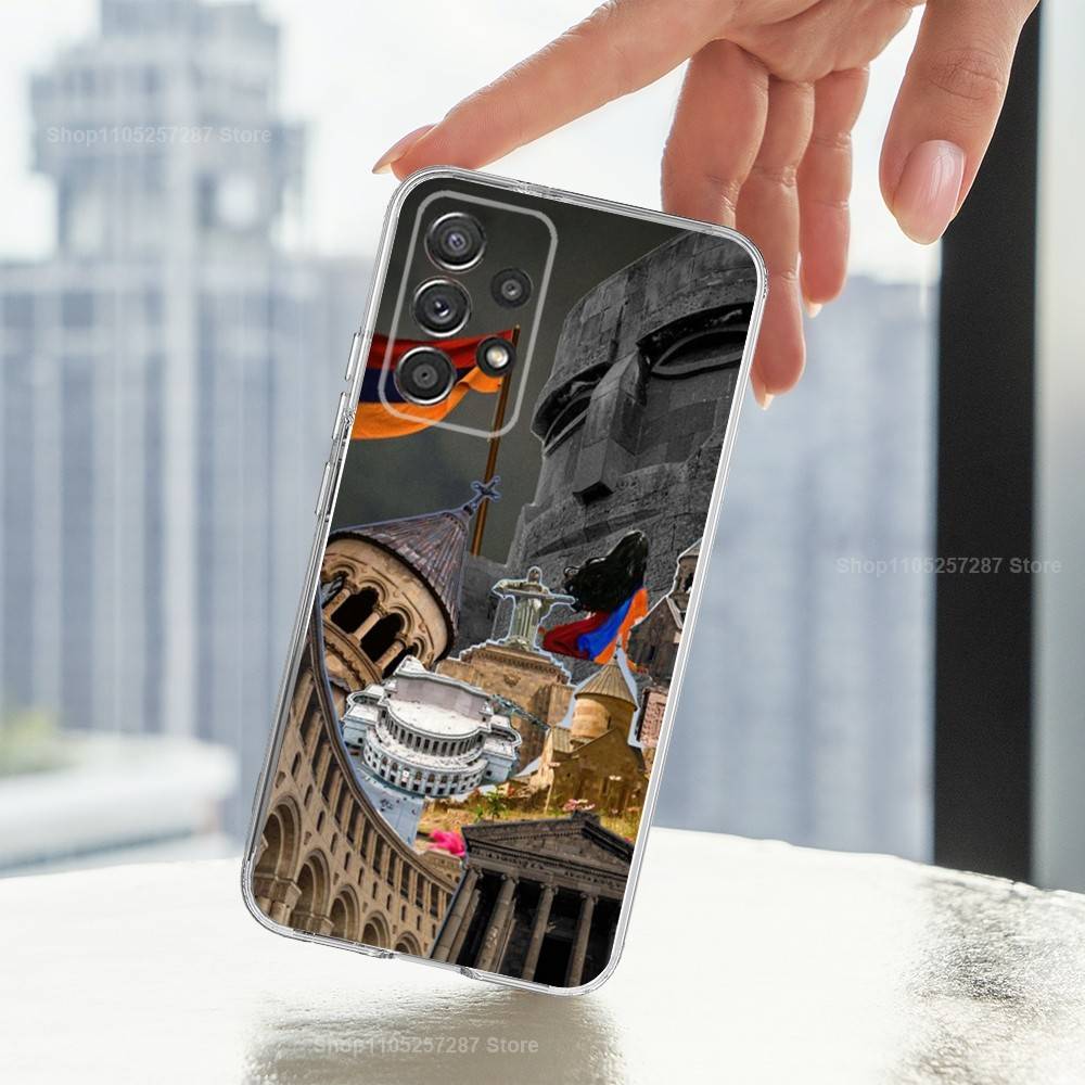 

Armenian Passport Art Phone Case For Samsung A30,71,51,S9,10,20,Ultra,FE,23,21,PIus,Lite, S22,Transparent, Silicone SamsungA30S