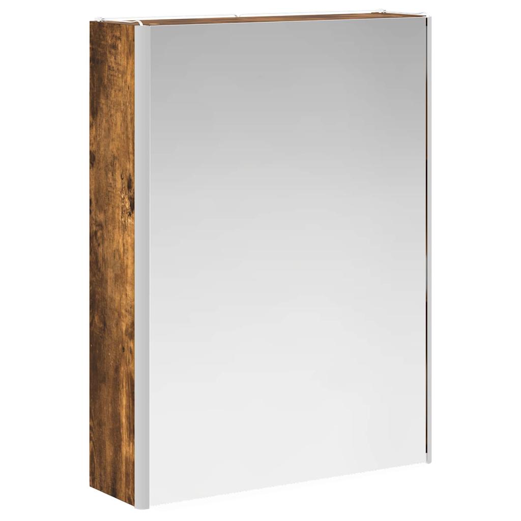 Bathroom Furniture Set 5 pcs Smoked Oak