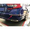 2*ABS Rear Fog Light Cover Trim For 2018- Honda Accord Sedan Chrome Foglight
