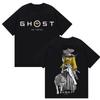 Ghost of Yotei Graphic T Shirts Japanese Samurai Harajuku Oversized T-shirt Men Women Cosplay Fashion Harajuku Short Sleeve Tees