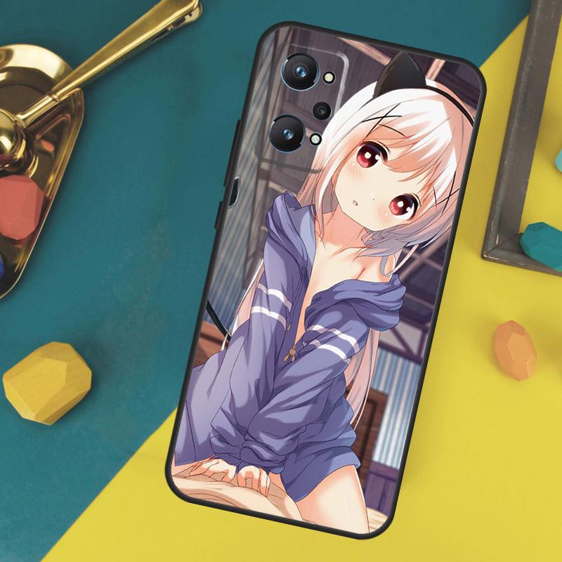 Anime girl cartoon japan cute Case For Realme 14 12 10 11 13 Pro Plus GT 6 6T 5 GT7 Pro C61 C55 C51 C21Y C25S C67 C75 C53