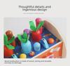 Multifunctional Dinosaur Percussion Toy: Whack-a-Mole, Magnetic Maze, Carrot Pull, Piano