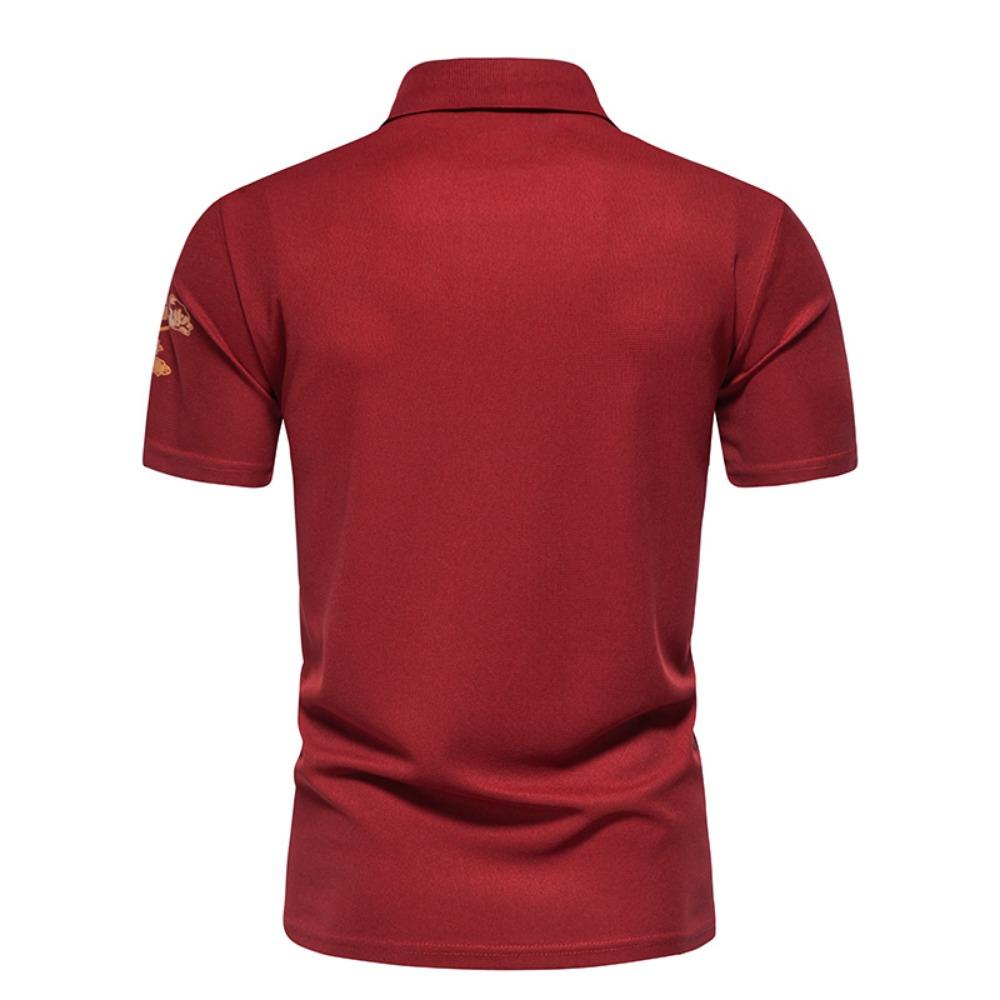 Мужская футболка с коротким рукавом с тиснением розы — фото 4