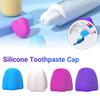 High Quality Silicone Self Closing Toothpaste Cap Dust Bathroom Product Self-sealing Squeezer Cleaning Toothpaste Pump Dispenser