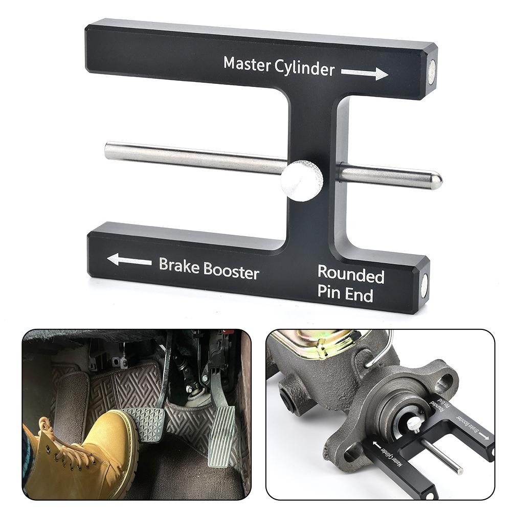 Adjustment Car Brake Booster Push Rod Tool For Most Vehicles with Adjustable Push Pin Automotive Brake Tool