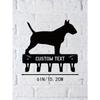 Personalized Dog Name Hook Metal Wall Mount Key Holder Home Entryway Organizer