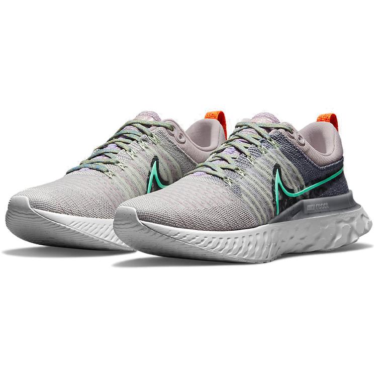 New Nike React Infinity Run Flyknit 2 'Violet Ash Light Menta' Women's DC4629-500