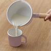 Fuji Enamel Single Handle Milk Pan Cotton Series Ash Pink 14cm CTN-14M.AP