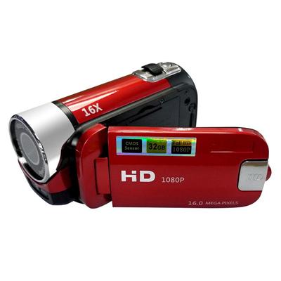 Tragbare 1080P High-Definition-Digitalvideokamera DV-Camcorder 16 MP 2,7-Zoll-LCD-Bildschirm 16-facher Digitalzoom Eingebauter Akku