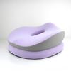 1pcs Memory Foam Seat Cushion Pressure Relief Non Collapse Pad with Hollow Center for Office Chair Back Support Summer Use