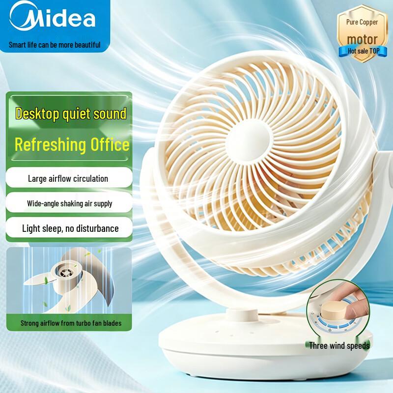 Midea Quiet Desktop Air Circulation Fan