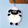 Coral Fleece Goose Hand Towel - Absorbent & Cute for Kids' Bathroom or Kitchen