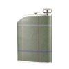 New 304 Stainless Steel Leather Wrapped 8 Oz Hip Flask High Grade Thickened Portable Outdoor Home Liquor Flask Wine Tool Gifts