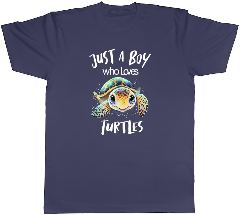 Turtle Unisexs TShirt Boys who Loves Turtles Unisex Tee Gift