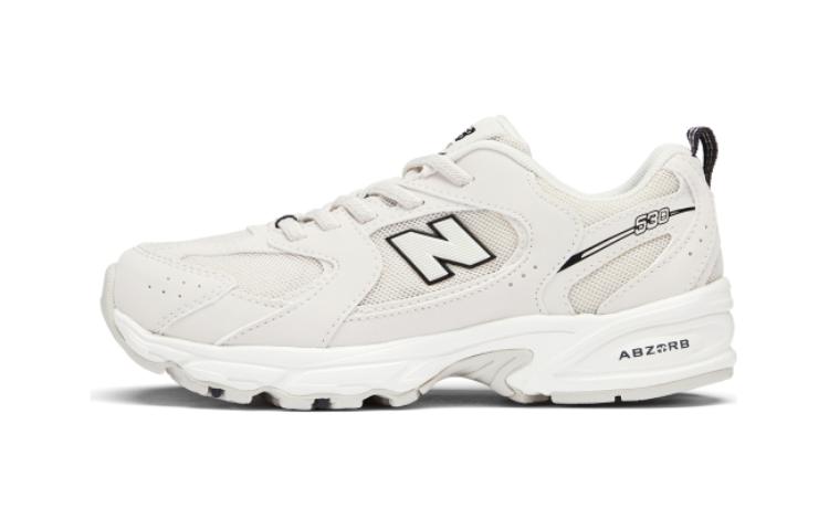 

New Balance NB 530 Minimalist Style Abrasion Resistant Support Low top Kids Running Shoes Light Beige PZ530SC1 32.5