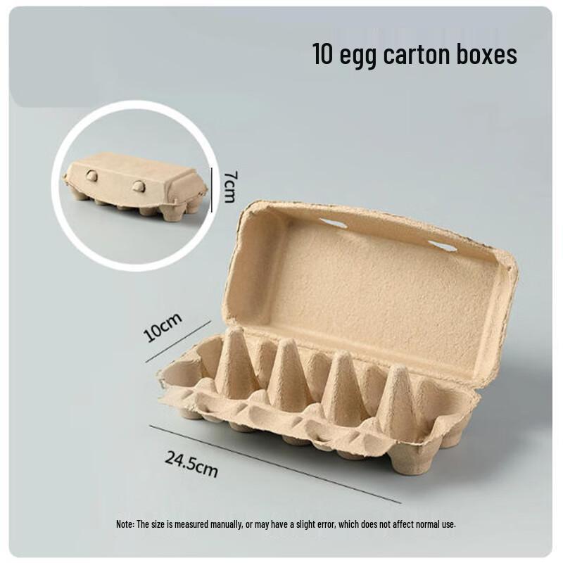 Natural Pulp Disposable Egg Trays