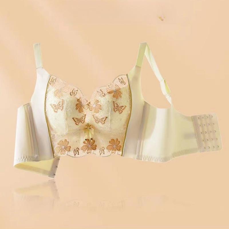 Eksplosjonsundertøy Kvinnelig Samling Anti-under Ingen stålring Samle skruebryster Justerbar Sexy blonde-BH