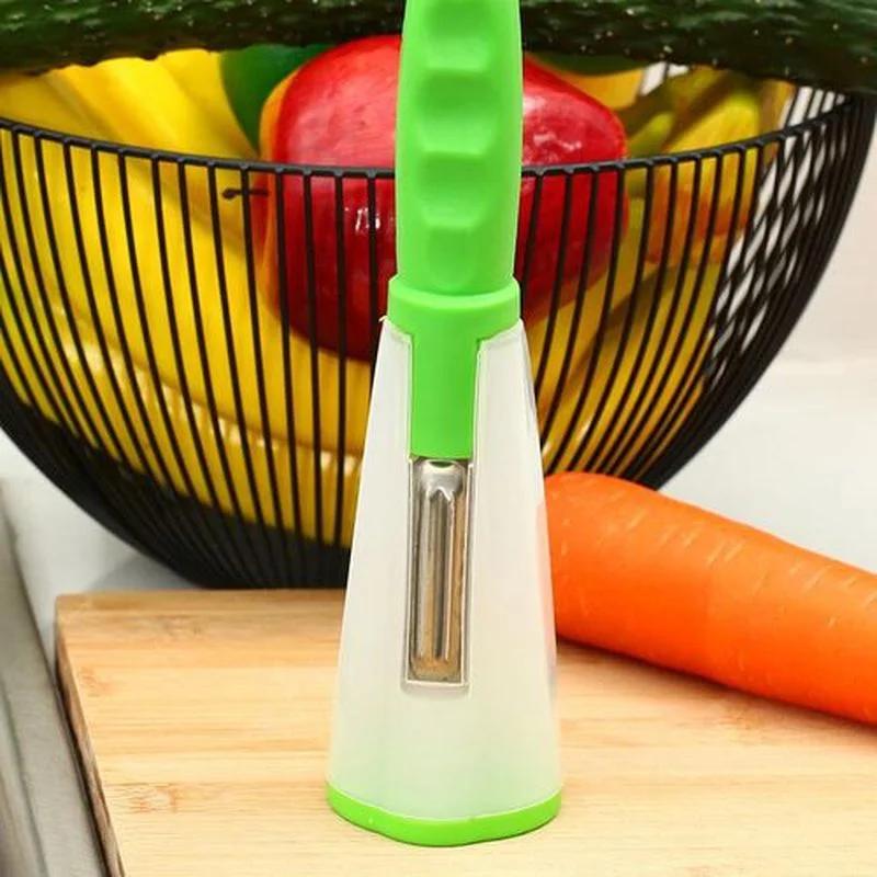

Трубка для хранения Брызгозащитная Овощечистка для фруктов и овощей Многофункциональная овощечистка Тип хранения Принадлежности Бытовые кухонные инструменты