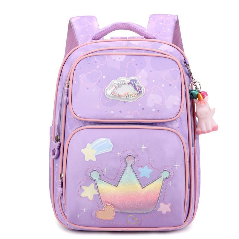 Trendy Stylish Lightweight Kids School Backpack Adorable Cute Design For 5-6 Grade