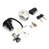 Motorcycle Ignition Switch Lock Set Fuel Gas Tank Helmet Trunk Lock with Keys for Virago XV125 XV250 XV535