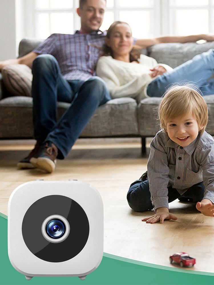 Smart Wireless Security Camera Motion Detection Househeld WiFi Surveillance Magnetic Small Cam for Patio Porch Indoor