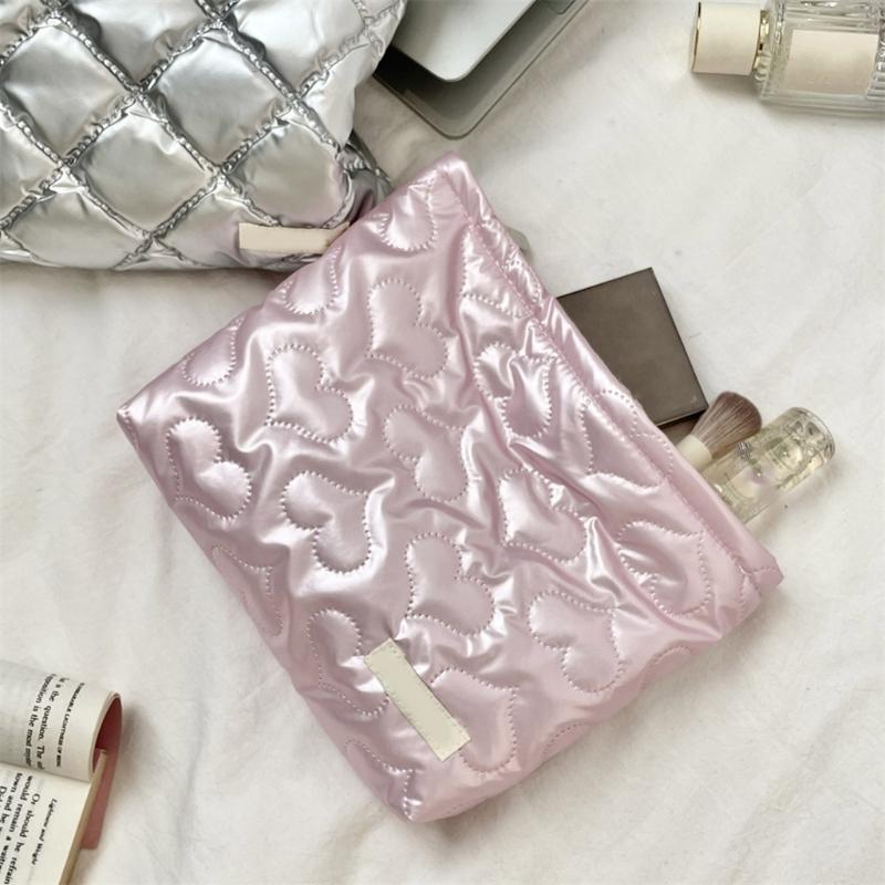 Travel Cosmetic Bag,Large Capacity Makeup Bag with Zipper,Sweet Toiletry Bag Handbag Makeup Accessories Organizer Gifts