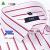 Men's DP Non-Iron 100% Cotton Striped Long-Sleeve Shirt