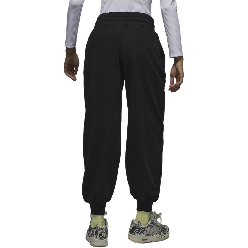 Jordan High-Waisted Joggers With Drawstring Women Bottoms Black FN5132-010