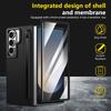 Lens Stand Phone Case For Samsung Galaxy Z Fold 7 6 5 Fold7 Z Fold6 Cover With S Pen Slot Stylus Tempered Glass Screen Protector