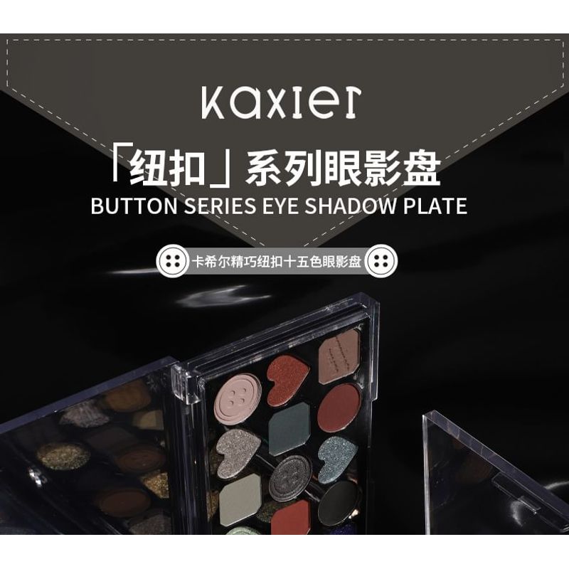 Kaxier - Zarte 15-Farben-Lidschattenpalette - 3 Typen