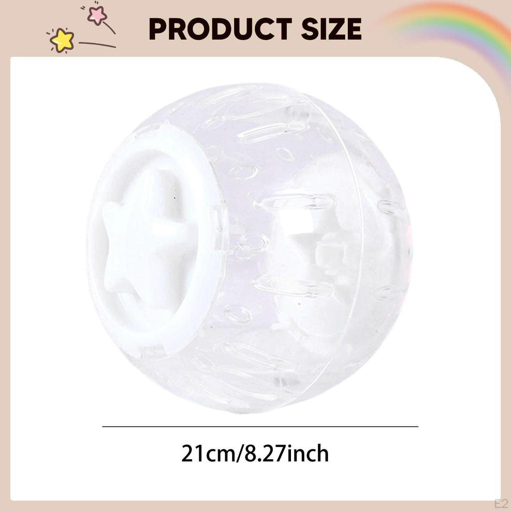 Exercise Ball for Hamsters And Guinea Pigs, Breathable Ball, Transparent Wheel, Toy