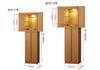 Oda Kobo Furniture-Style Buddhist Altar (Walnut, No. 13, Base Only)