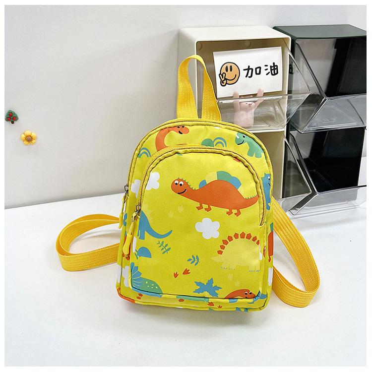 

Весенний новый нейлоновый рюкзак с защитой от брызг, детский школьный рюкзак с рисунком динозавра, сумка для детского сада жёлтый