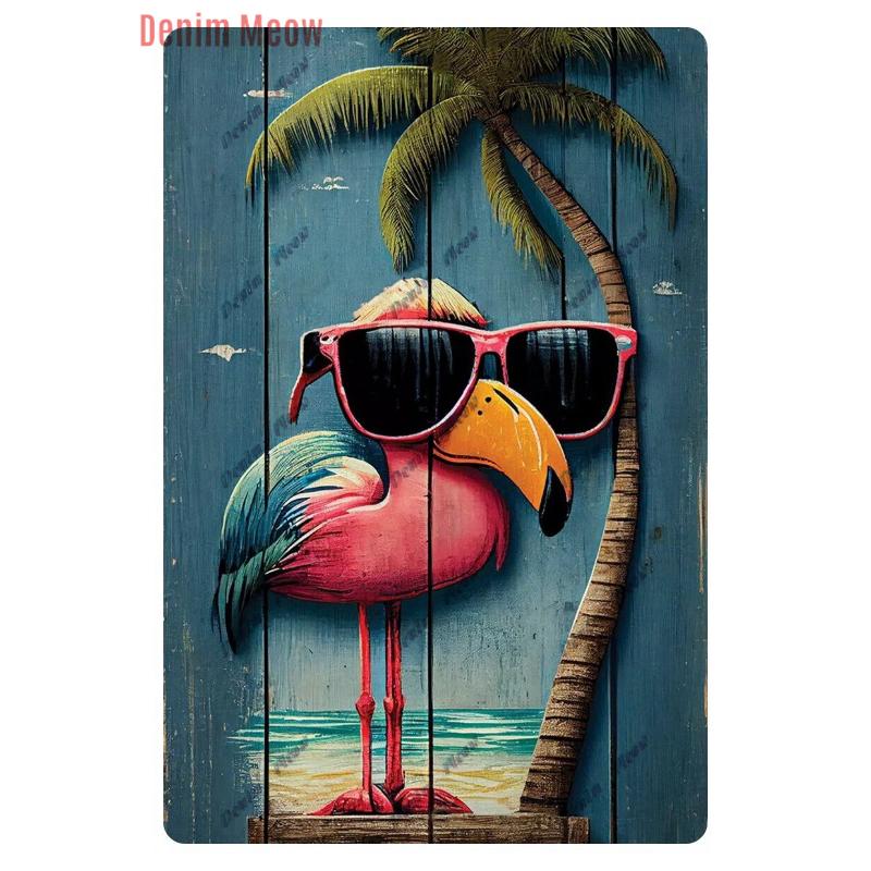 Vintage Sea Turtle Decor, Sea Snail, Metal Tin Sign, Nautical Beach Ocean Theme, Retro Seaside Underwater Summer Plates, WY283