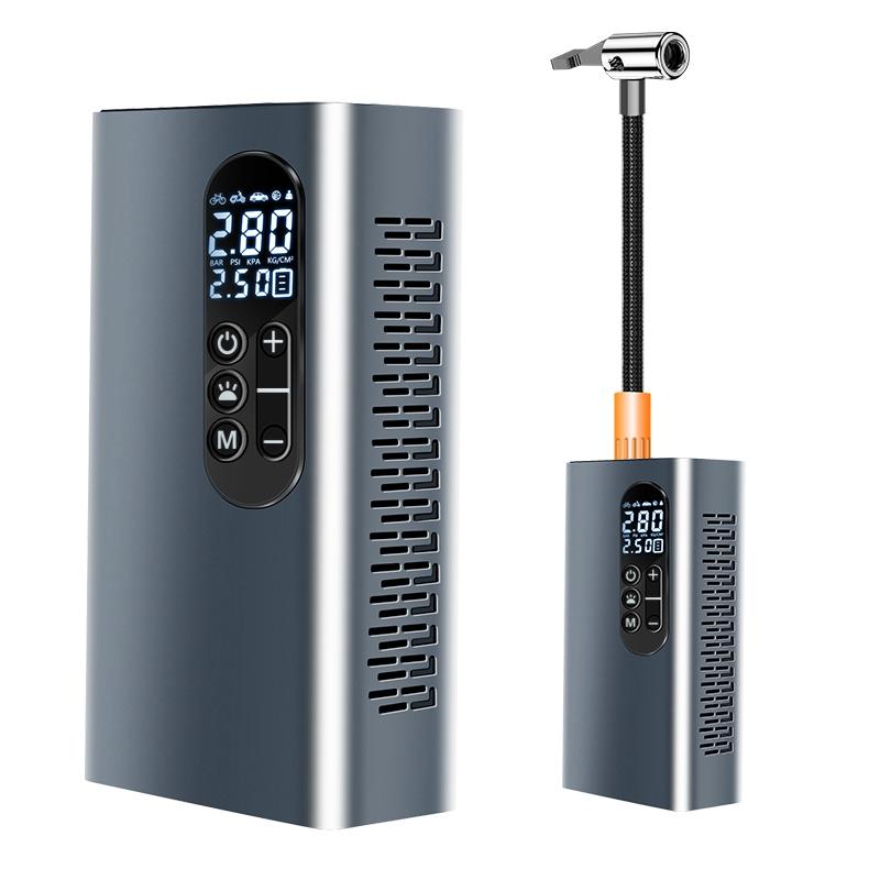 150PSI Rechargeable Air Pump Tire Inflator Portable Compressor Digital Cordless Car Tyre Inflator For Bicycle Balls Boat