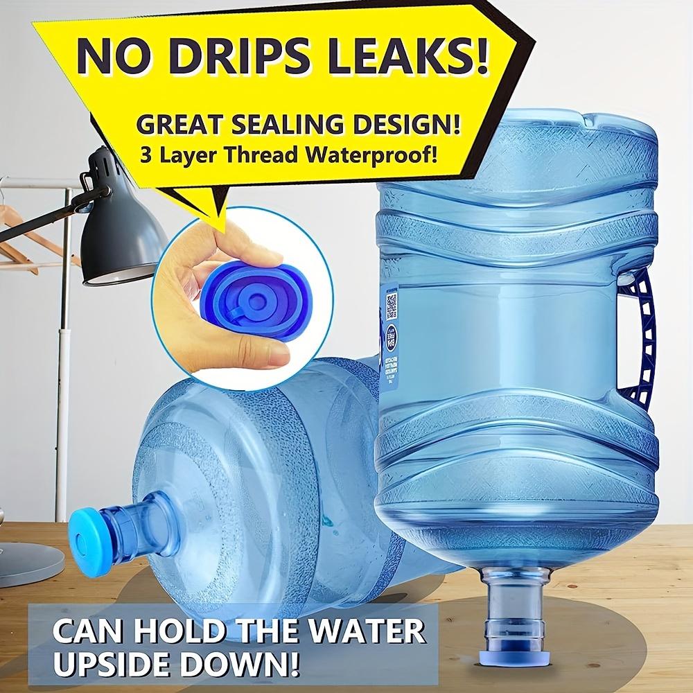 3pcs Barreled Water Bottle Lids Silicone Water Jug Lids Leak Proof Sealing Covers Replacement Cover Drinking Water Bucket Cap