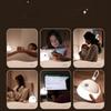Soft Silicone Material Portable Tent Lamp Warm White Dual Modes Outdoor Soft Lighting  Tents