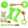 6-Piece Puppy Toy Set for Small Dogs - Teething Toys Variety Bundle for Fun and Play