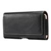 Étui Housse En Cuir Horizontal - TCL - i718M - Noir - Boucle De Ceinture - Fermeture Magnétique